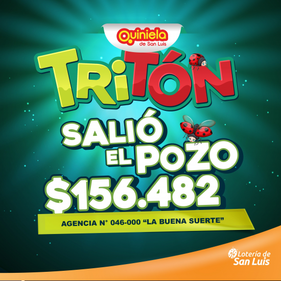 ¡Un ganador del pozo del Tritón en Nueva Galia!